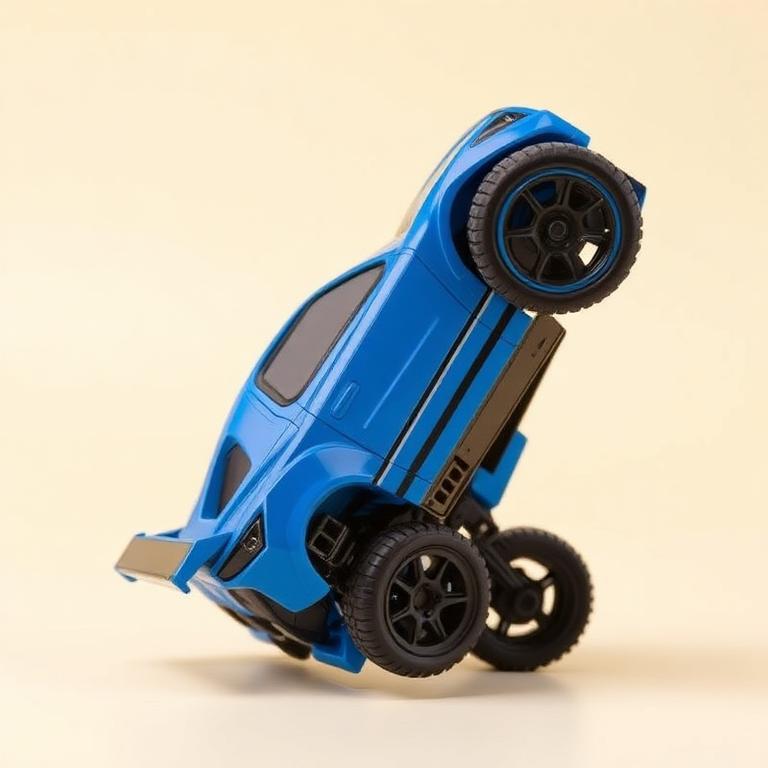 RC Stunt Rolling Car