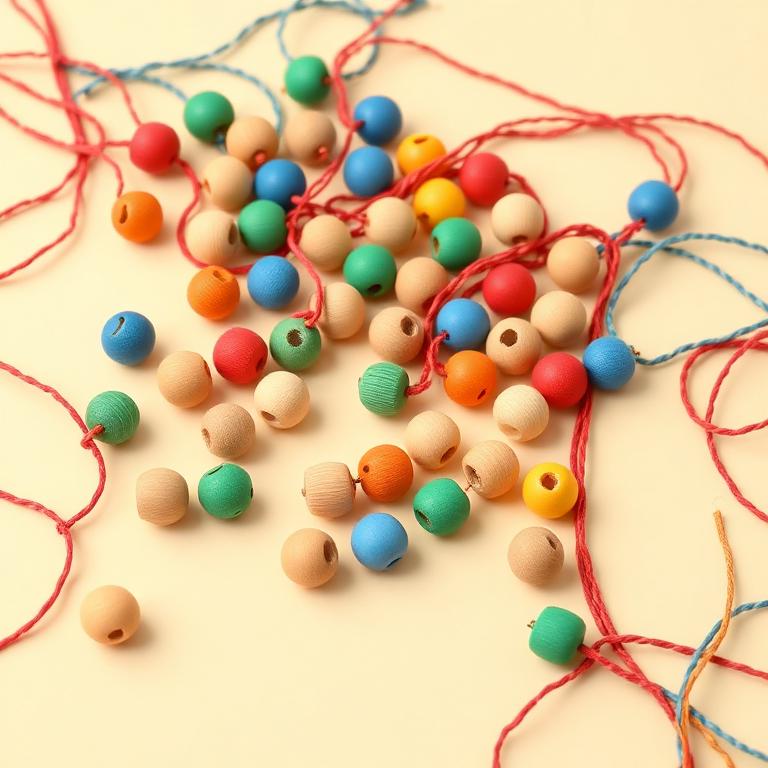 Threading Beads & Laces Set